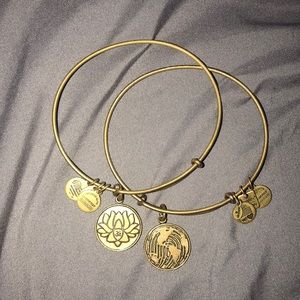 Alex and Ani bangle bracelets